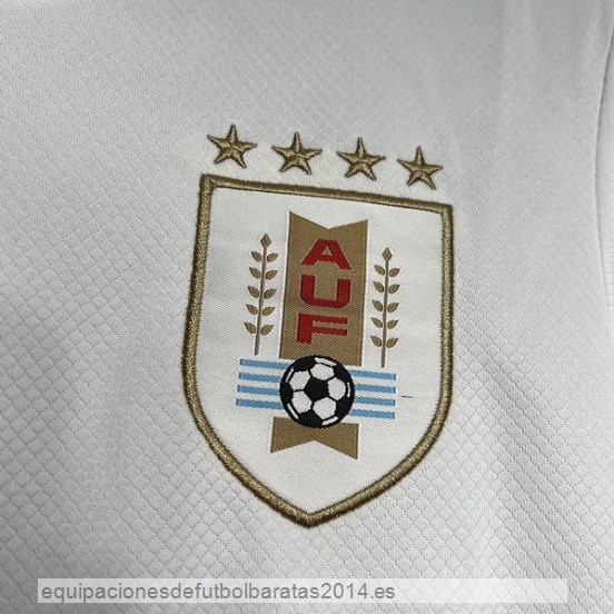 Nuevo Tailandia 2ª Camiseta Uruguay 2024 Blanco Baratas
